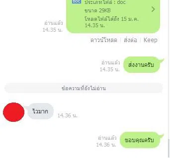 รีวิวการส่งงานแปลให้ลูกค้าตรวจสอบ