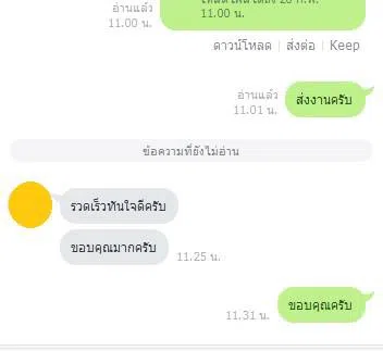 รีวิวการประสานงานแปลเอกสารออนไลน์